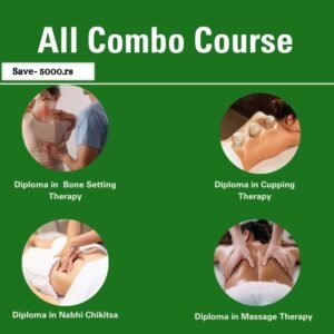 All-in-One Combo Diploma Course- (Cupping Therapy Bone Setting Therapy Nabhi Chikitsa & Massage Therapy) | Adiyogi Cup clinic